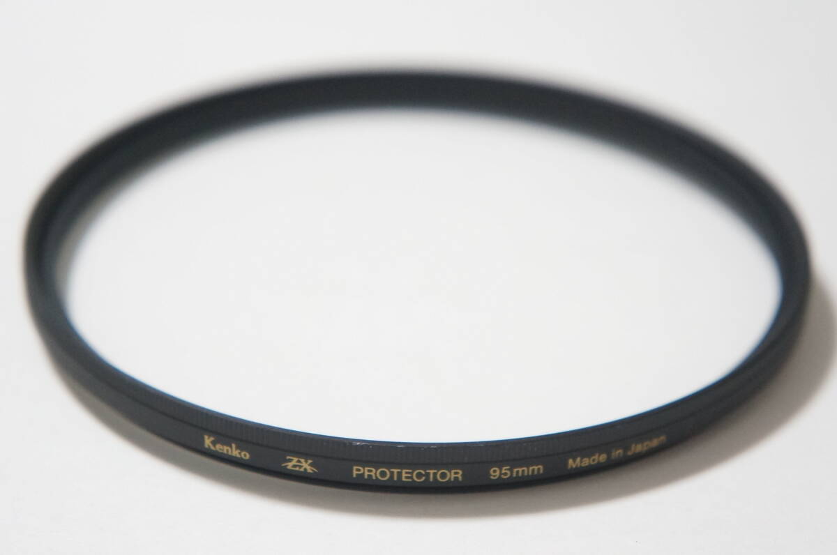 ★良品★[95mm] Kenko ZX PROTECTOR ゼクロス プロテクター 高級保護フィルター [F4335]