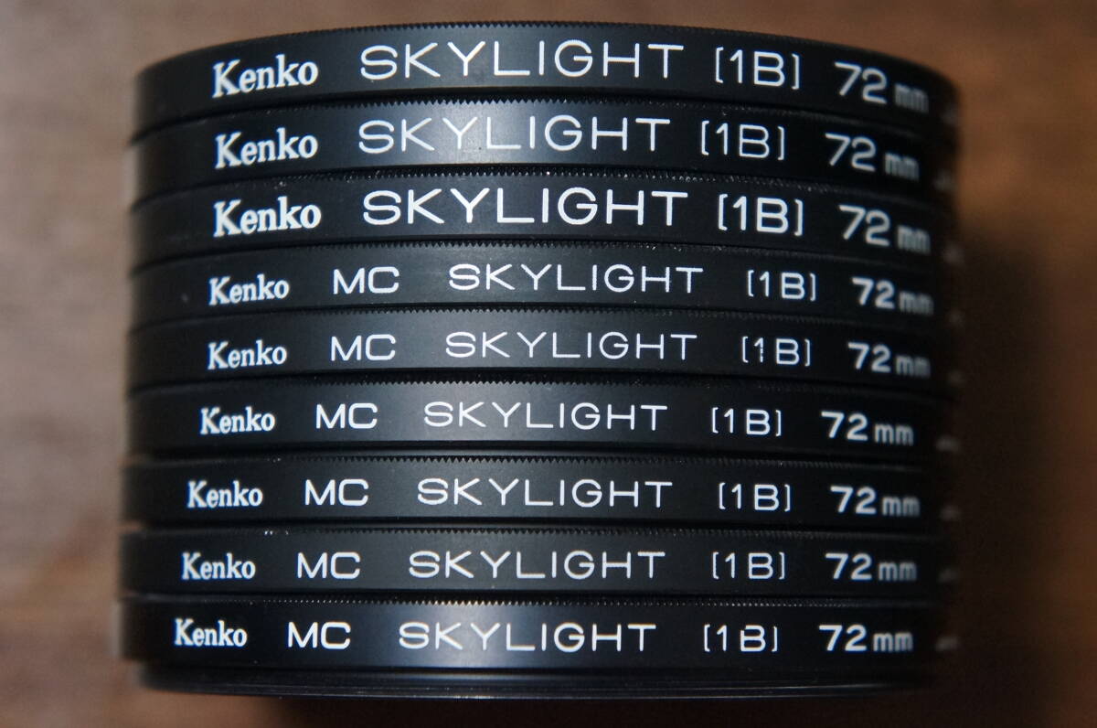 ◆説明必読◆【350円/枚】[72mm] Kenko (MC) SKYLIGHT [1B] 保護フィルター