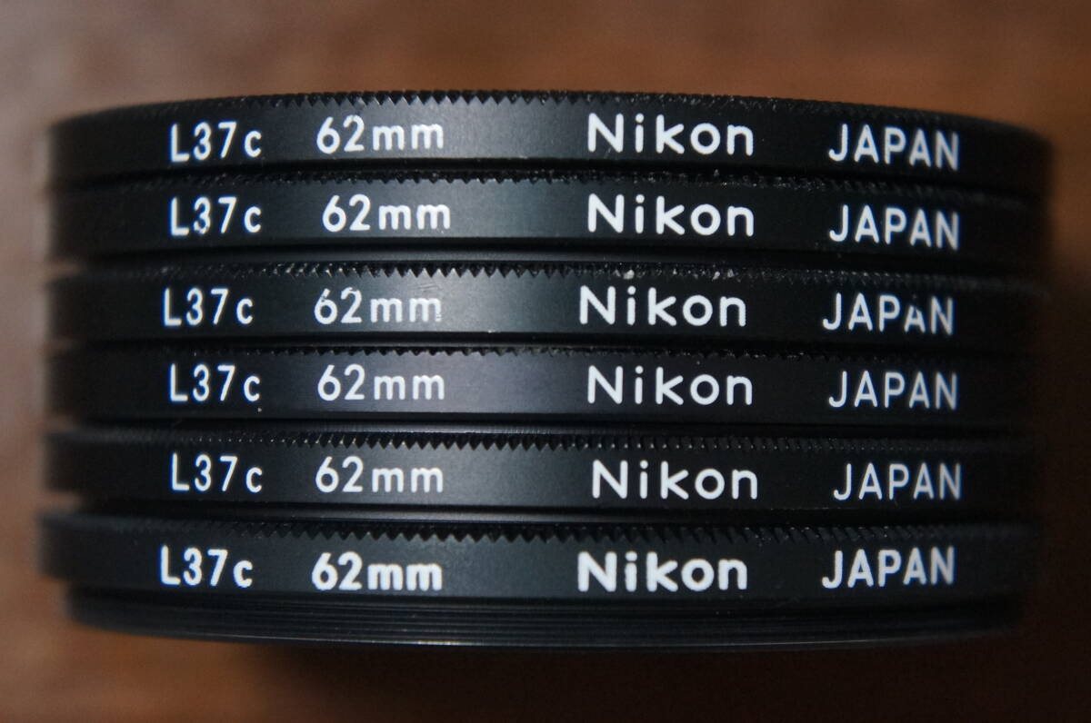 ◆説明必読◆【580円/枚】[62mm] Nikon L37c UVカットフィルター