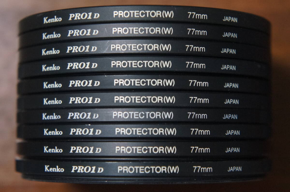 ◆説明必読◆【980円/枚】[77mm] Kenko PRO1D PROTECTOR(W) 保護フィルター