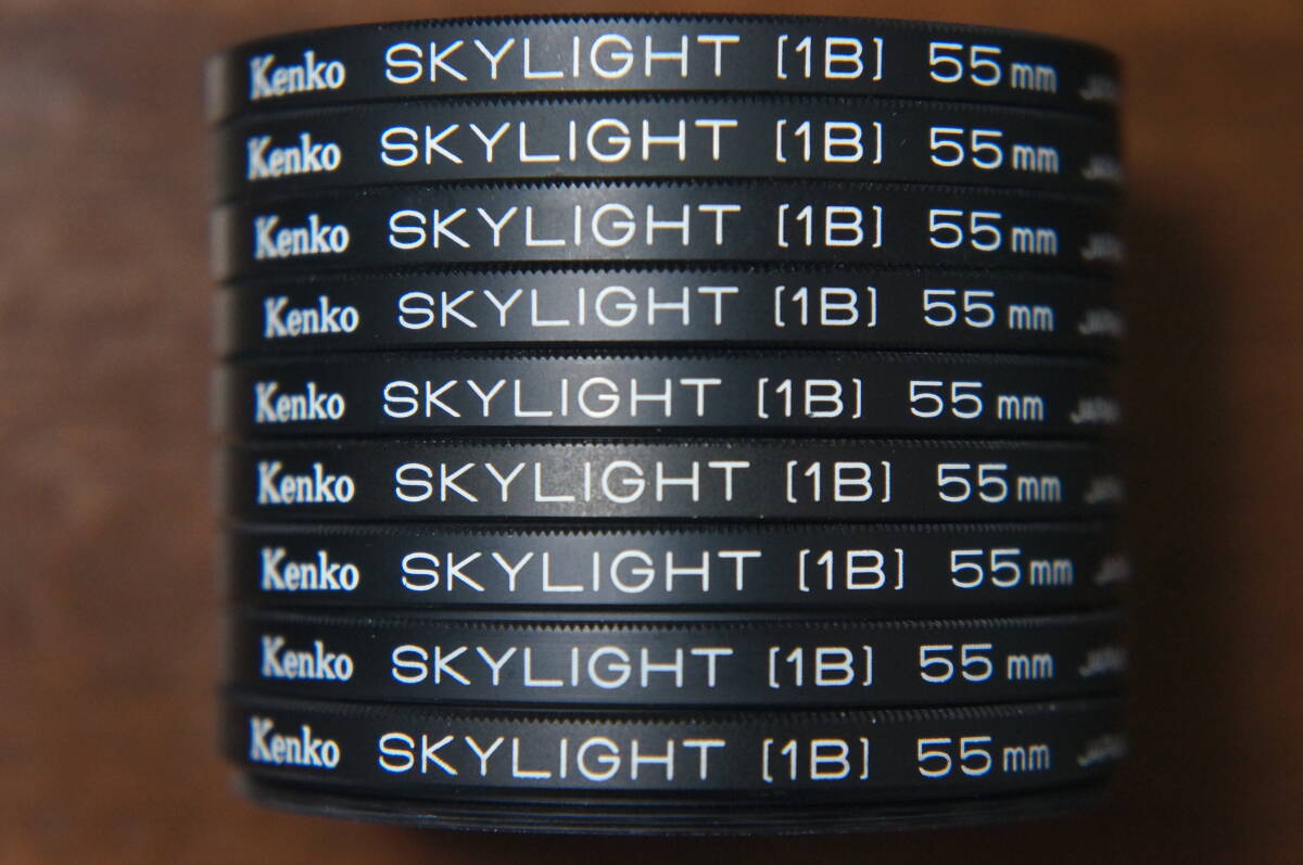 ◆説明必読◆【180円/枚】[55mm] Kenko SKYLIGHT [1B] 保護フィルター