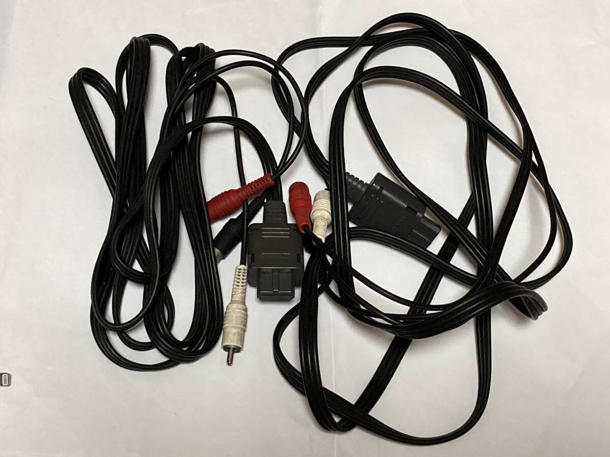 任天堂 純正 S端子ケーブル スーパーファミコン N64 ゲームキューブ用　２本セット　中古品