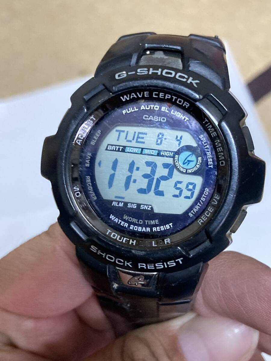 CASIO G-SHOCK 電波ソーラー The G タフソーラー GW-900J 中古品