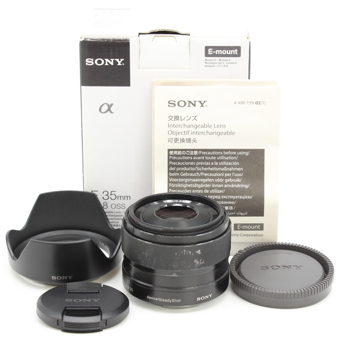 SONY E 35mm F1.8 OSS SEL35F18 ソニー 単焦点レンズ #00873 #98009