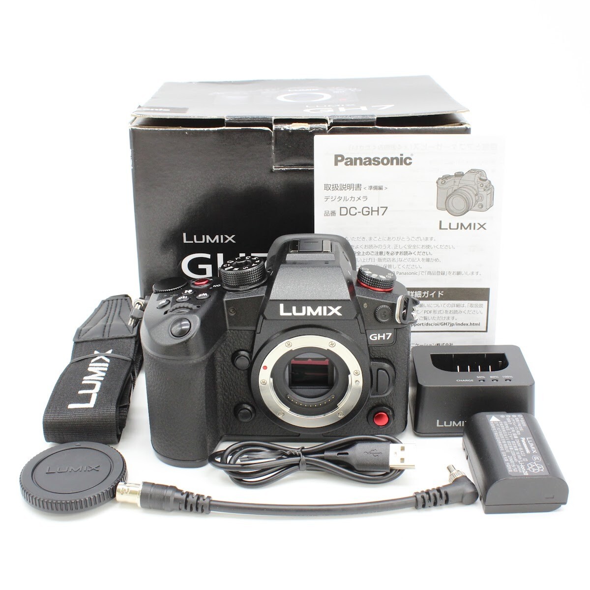 ★美品★ PANASONIC LUMIX DC-GH7 パナソニック ミラーレス一眼 #008842 #98012