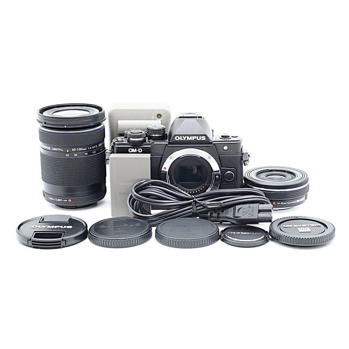シャッター回数9,611回！OLYMPUS OM-D E-M10 Mark II EZダブルズームキット オリンパス ミラーレス一眼 #00545 #97011