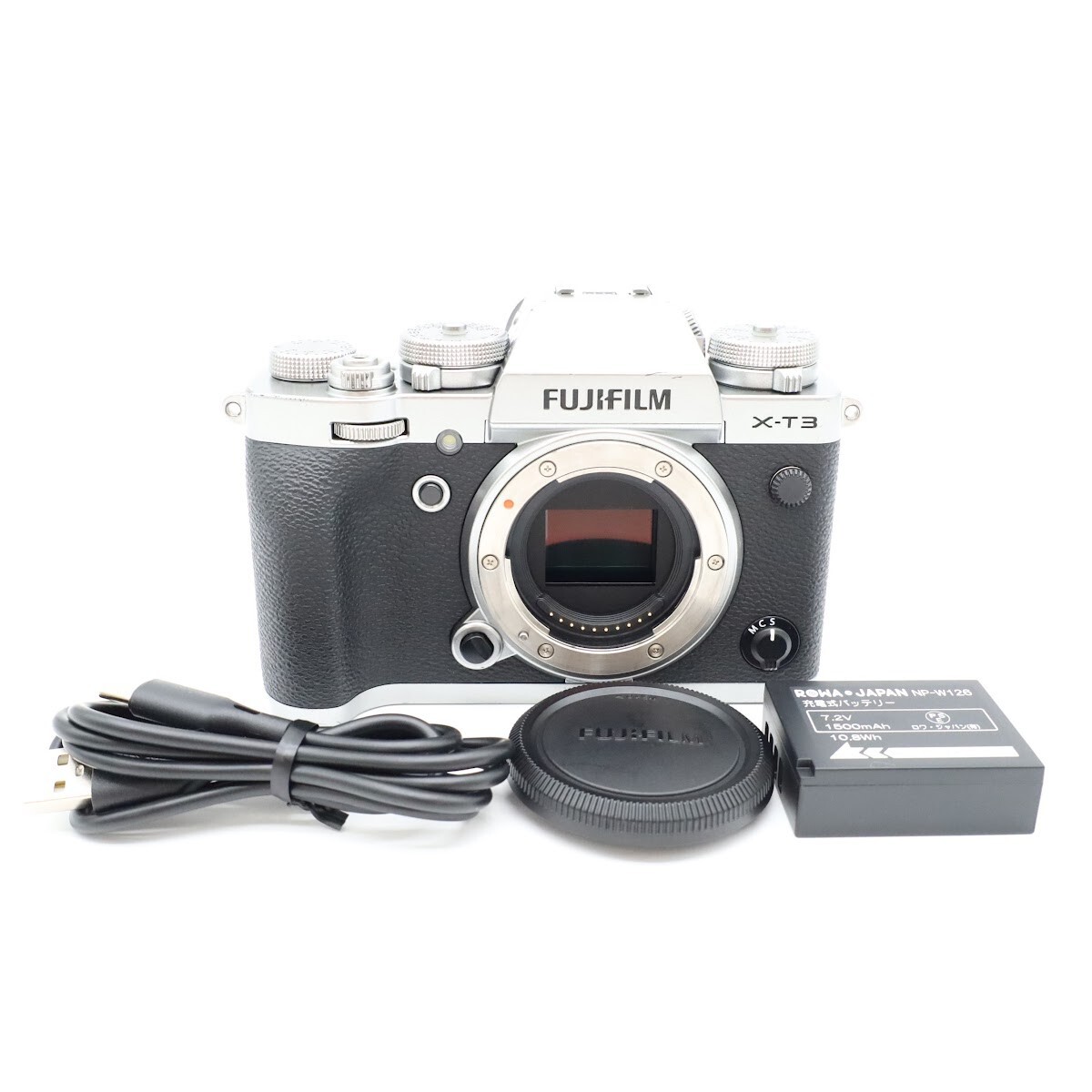 FUJIFILM X-T3 シルバー 富士フイルム ミラーレス一眼 #00849 #96006