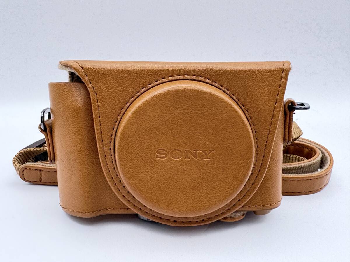 SONY LCJ-HWA デジタルカメラケース ジャケットケース ライトブラウン DSC-HX90VやDSC-WX500に対応 ストラップ付属 #0051 #0052 #0128
