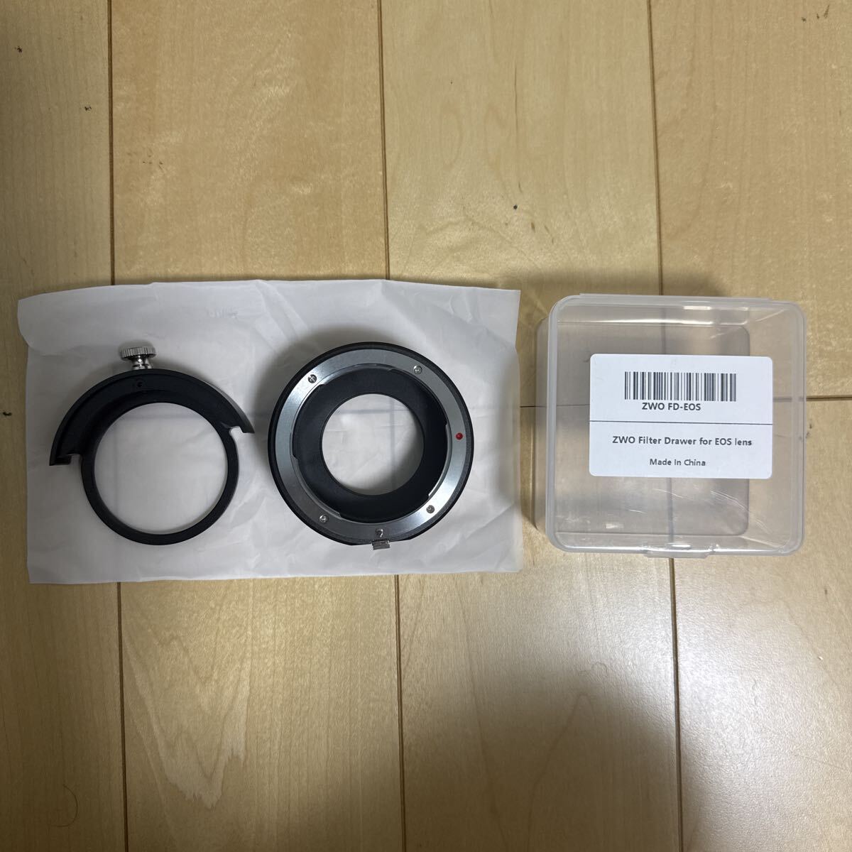 ZWO FD-EOS EOSレンズ用 2インチ フィルタードロワー
