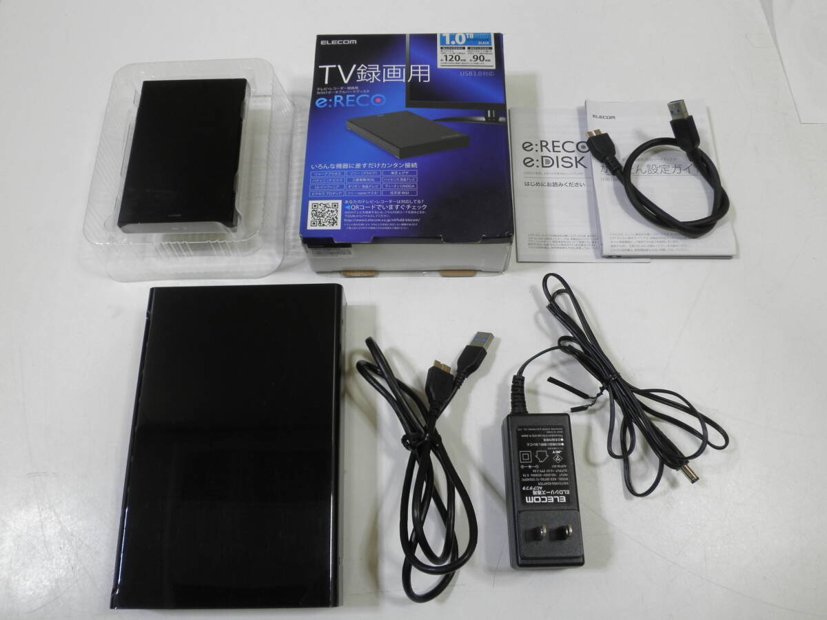 【1円】～４TBと１TB★エレコム■動作品