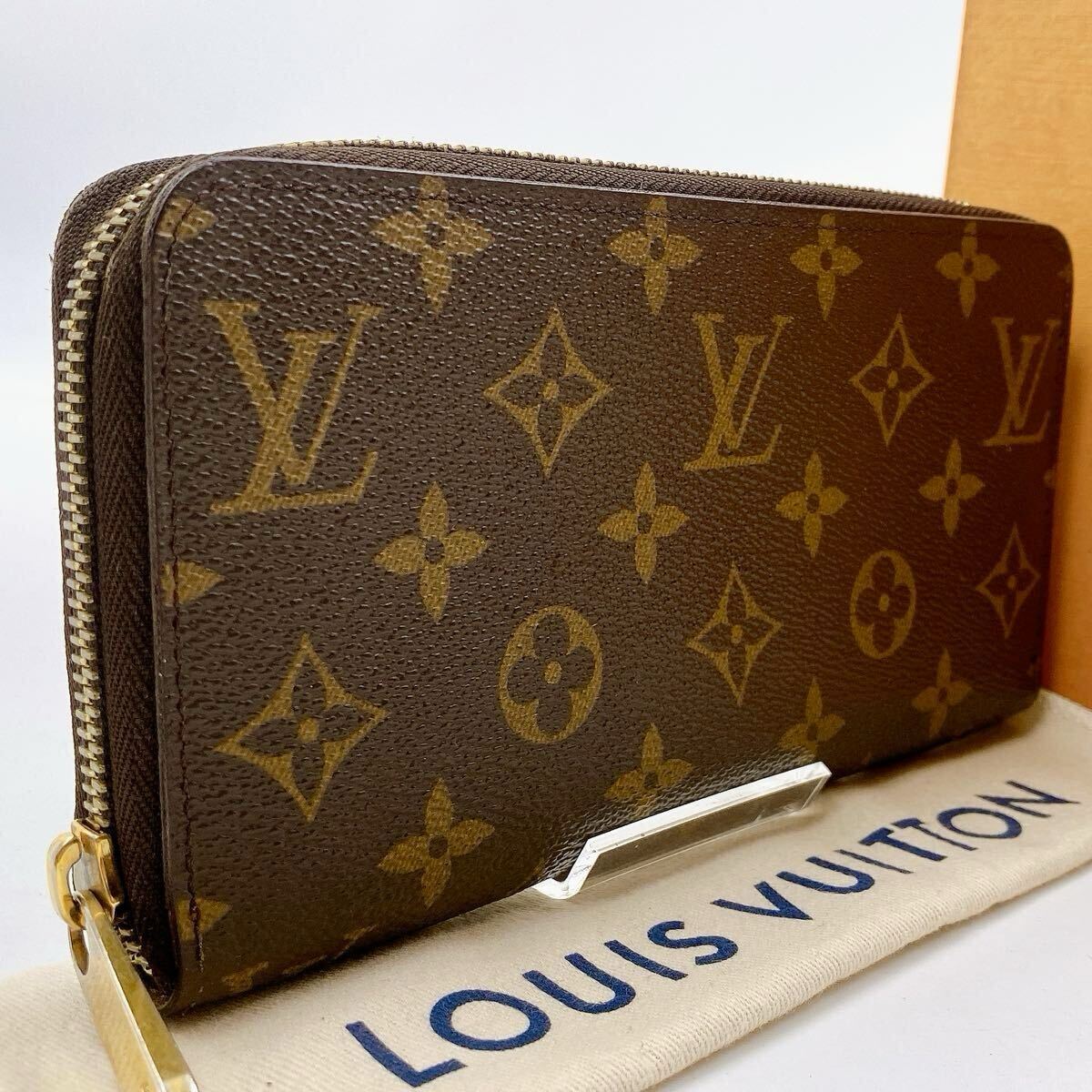 【極美品】ルイヴィトン　モノグラム　ジッピーウォレット　ラウンドファスナー　長財布　LOUISVUITTON ユニセックス　512