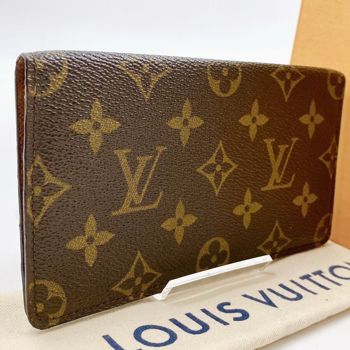 【ほぼ極美品】LOUIS VUITTON ルイヴィトン モノグラム 長財布 マルティエ刻印　札入れ 財布　ウォレット　二つ折り　519