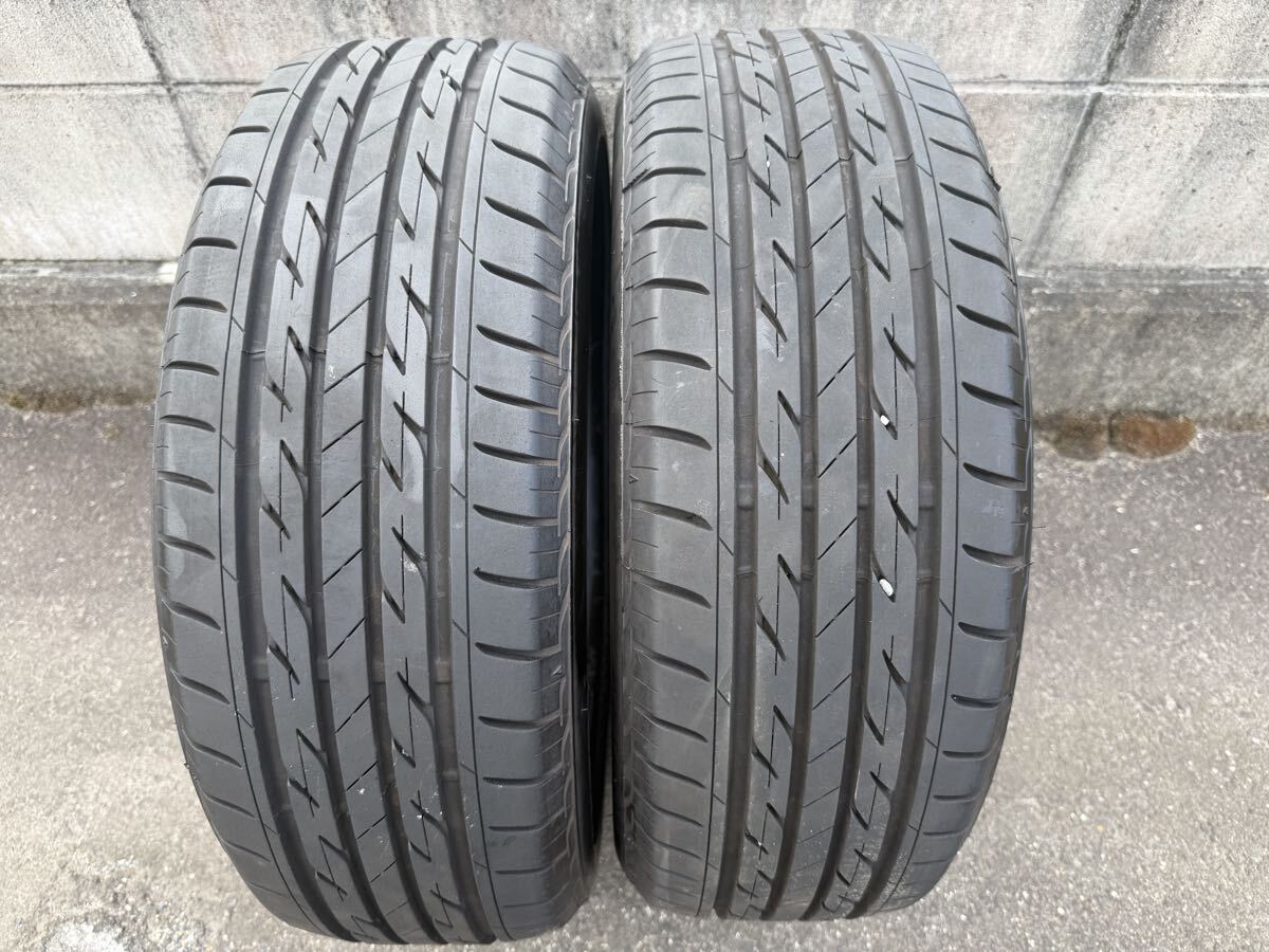 185/60R14 ブリヂストン NEXTRY BRIDGESTONE ネクストリー　2本セット　バリ溝