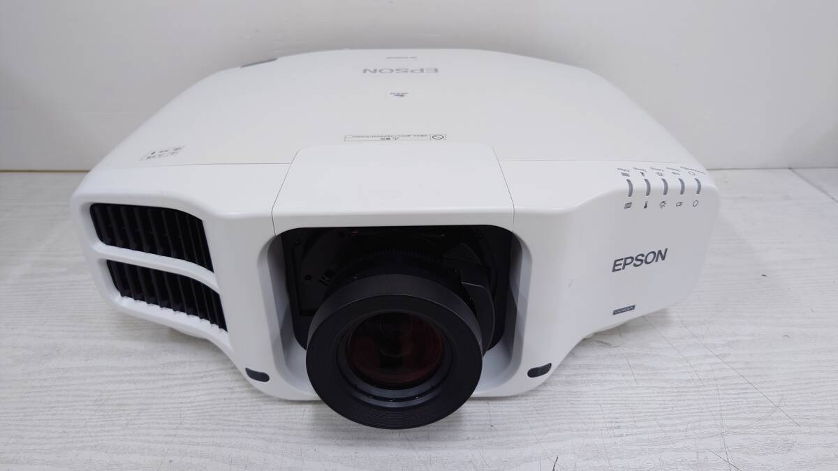 【良品】EPSON EB-G7000W 3LCD方式 プロジェクタ VGA～UXGA 6500ルーメン 使用時間1917時間