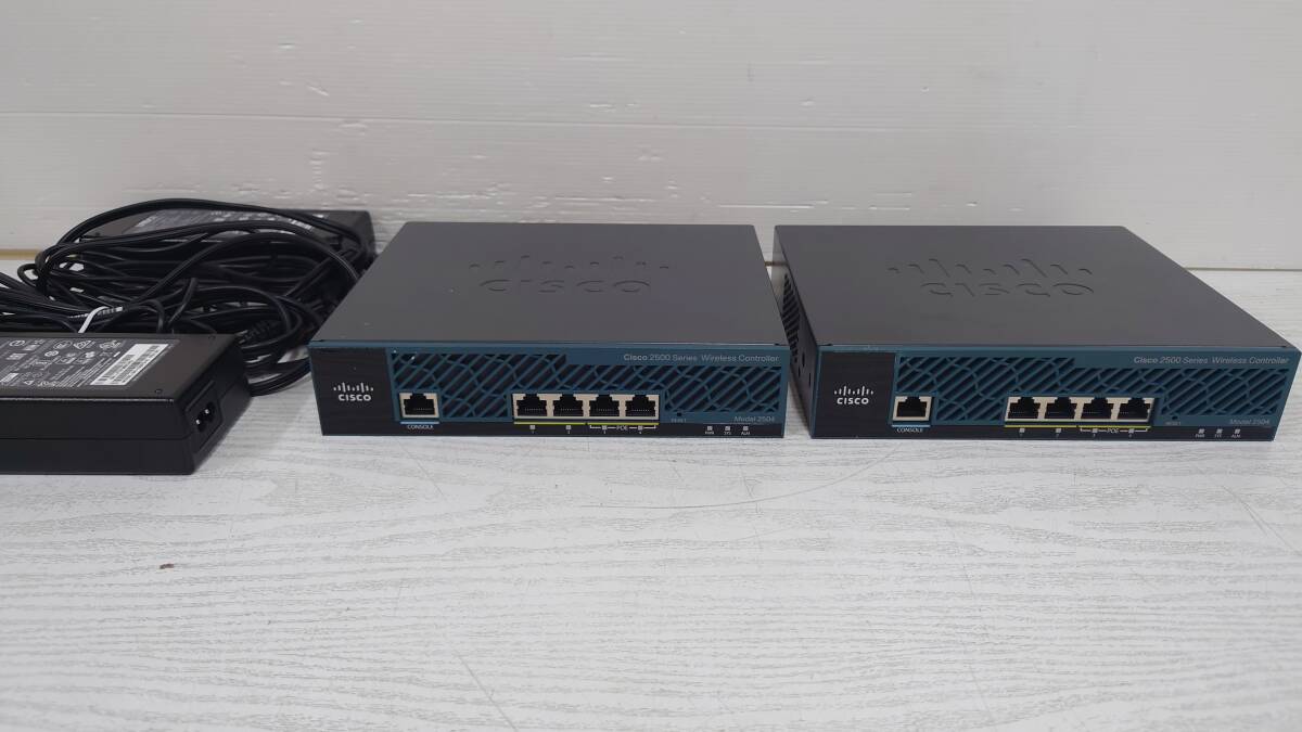 【2台セット】Cisco シスコシステムズ AIR-CT2504-K9 Aironet 2500シリーズ 4ポート