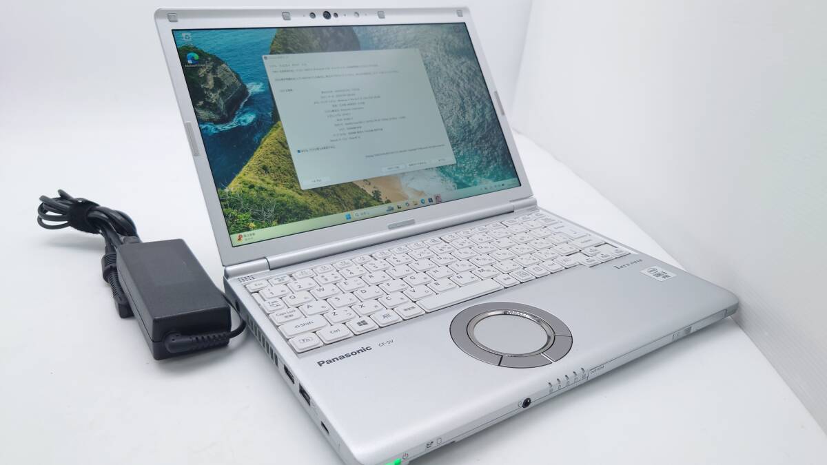 【バッテリー良好】Panasonic Let's note SV9 CF-SV9R27VS 12.1型 Core i5-10310U 1.7GHz メモリ16GB ストレージSSD256GB windows11 動作品