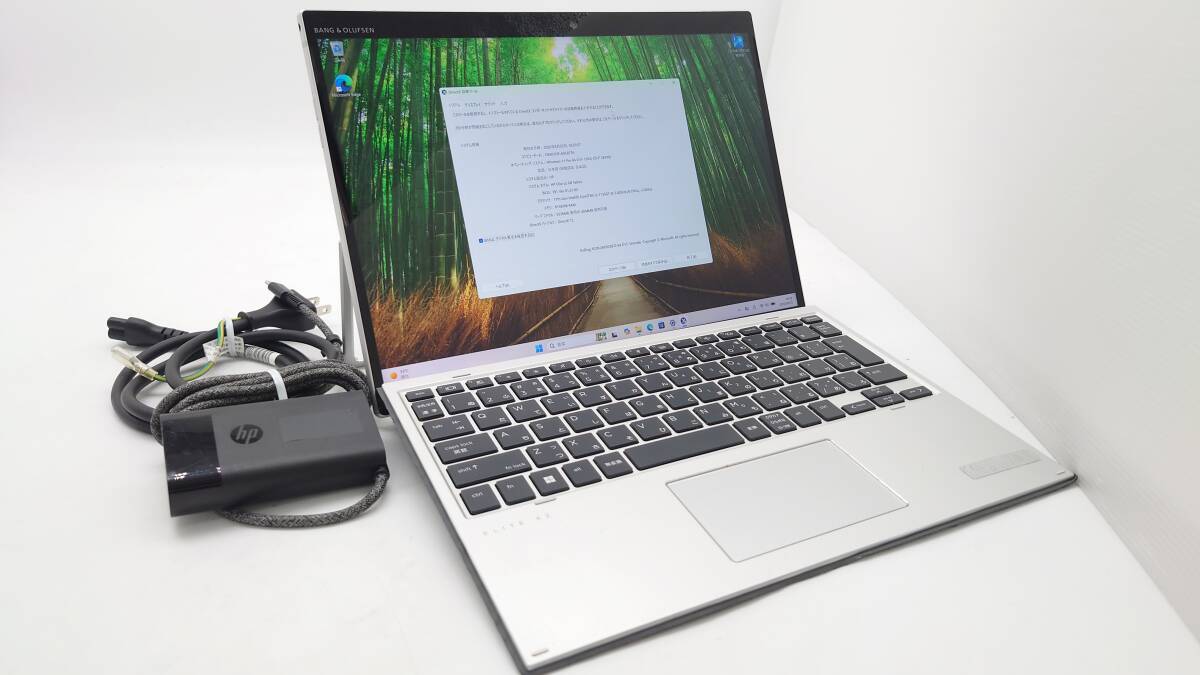 【良品】HP Elite x2 G8 499C1PA#ABJ 13型 Core i5-1135G7 2.4GHz メモリ8GB SSD256GB windows11 カメラ Wi-Fi 動作品