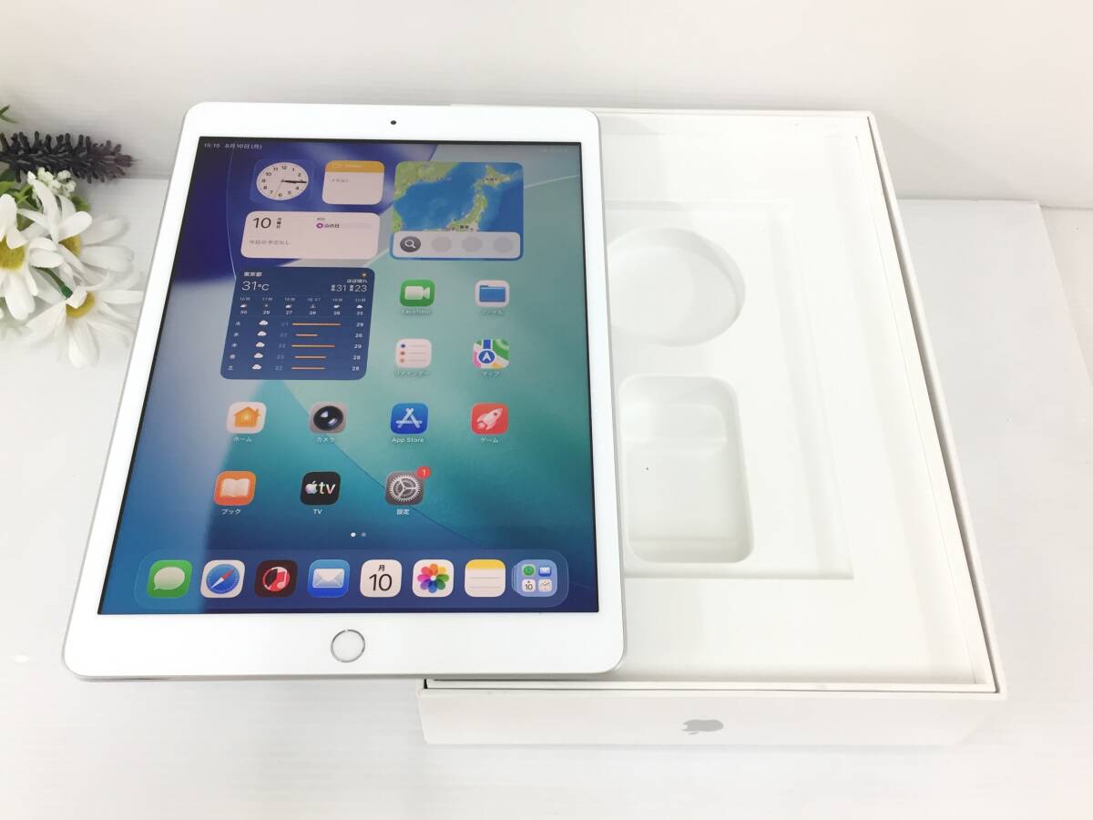 〇【良品】Apple iPad 第8世代 Wi-Fiモデル 32GB A2270(MYLA2J/A) シルバー 動作品