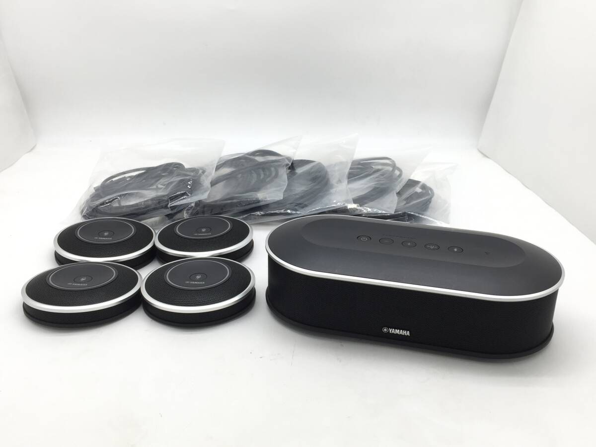 〇YAMAHA ヤマハ YVC-1000 ユニファイドコミュニケーション マイクスピーカーシステム 拡張マイク YVC-MIC1000 動作品