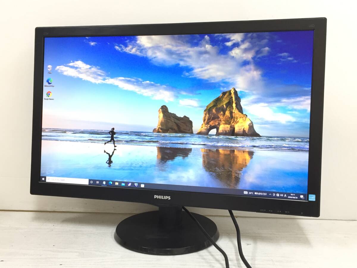 〇PHILIPS フィリップス 273V5L 273V5LHAB/11 27インチ 液晶モニター フルHD（1920x1080）DVI/D-Sub/HDMI 動作品