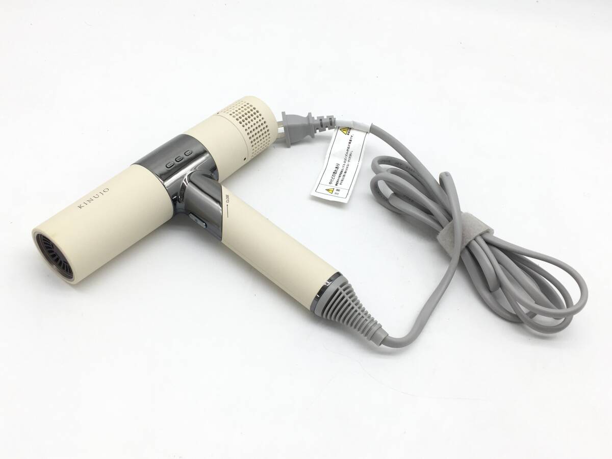 〇 KINUJO Hair Dryer KH201 ヘアドライヤー ホワイト 動作品 ジャンク扱い