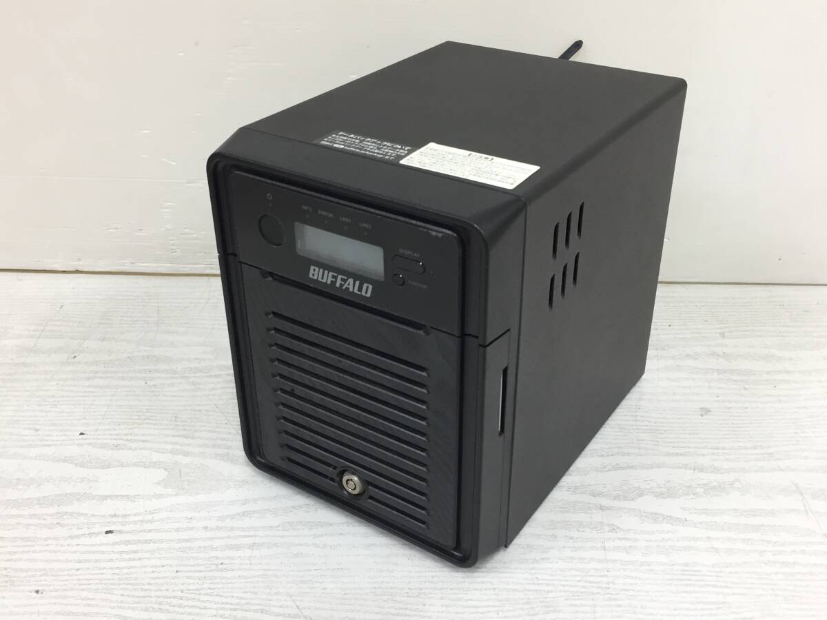 〇 BUFFALO バッファロー TeraStation WS5400DN0804W2 NAS ネットワークHDD ケースのみ HDD無し 通電確認