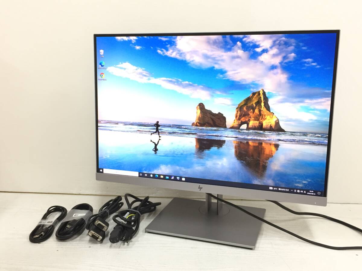 〇【良品】HP EliteDisplay E243i 24インチ ワイド液晶モニター WUXGA(1920x1200) D-Sub/HDMI/DisplayPort 動作品