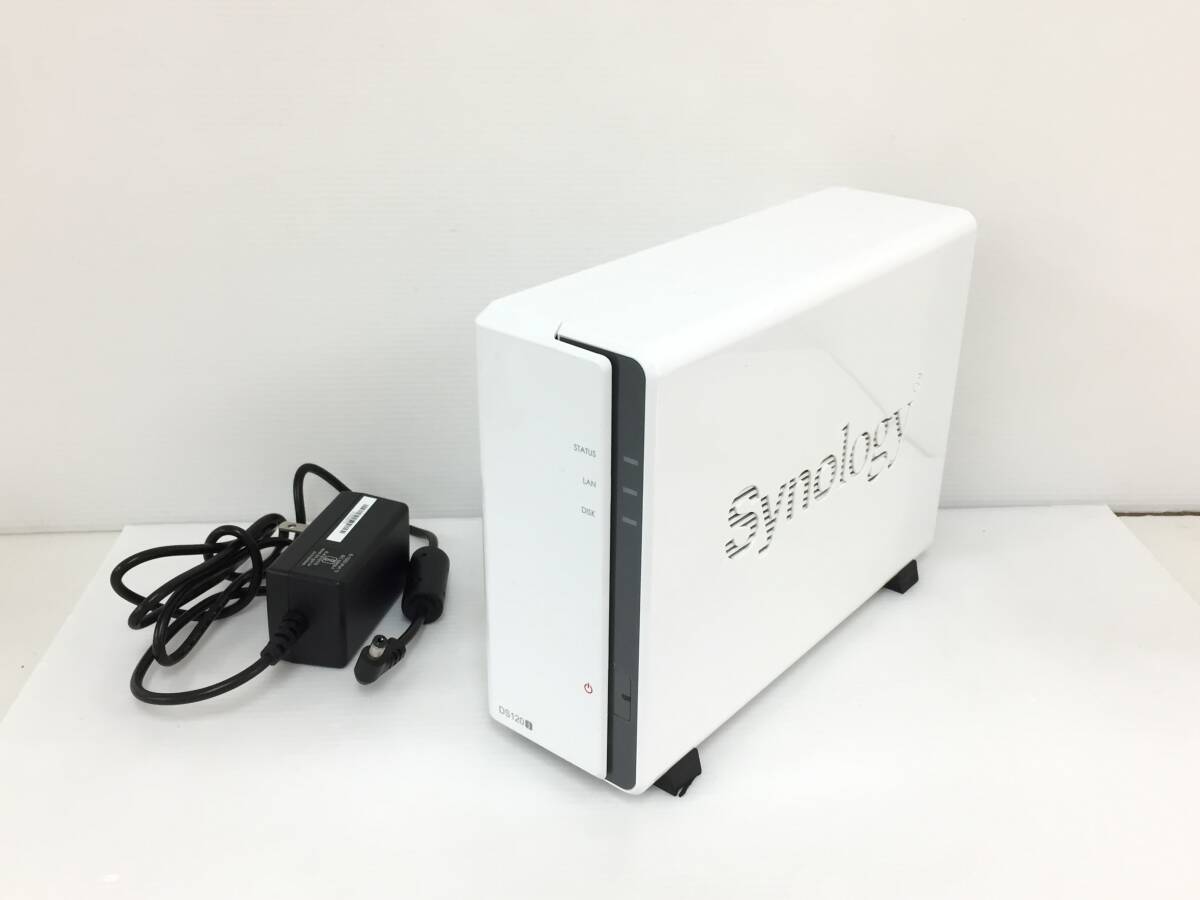 〇Synology シノロジー DiskStation DS120j NAS ネットワークHDD ケースのみ HDD無し 通電確認