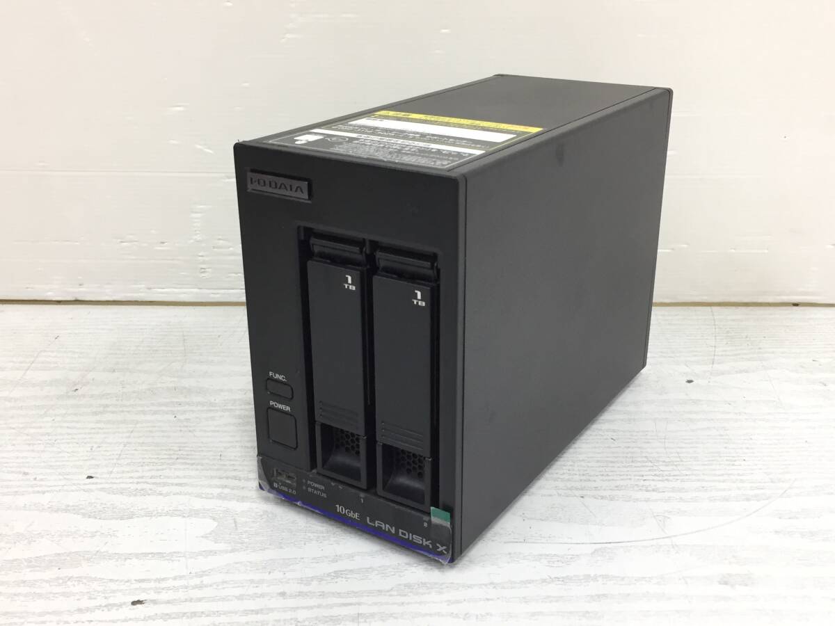 〇 I-O DATA アイ・オー・データ HDL2-XA2 NAS ネットワークHDD ケースのみ HDD無し 通電確認