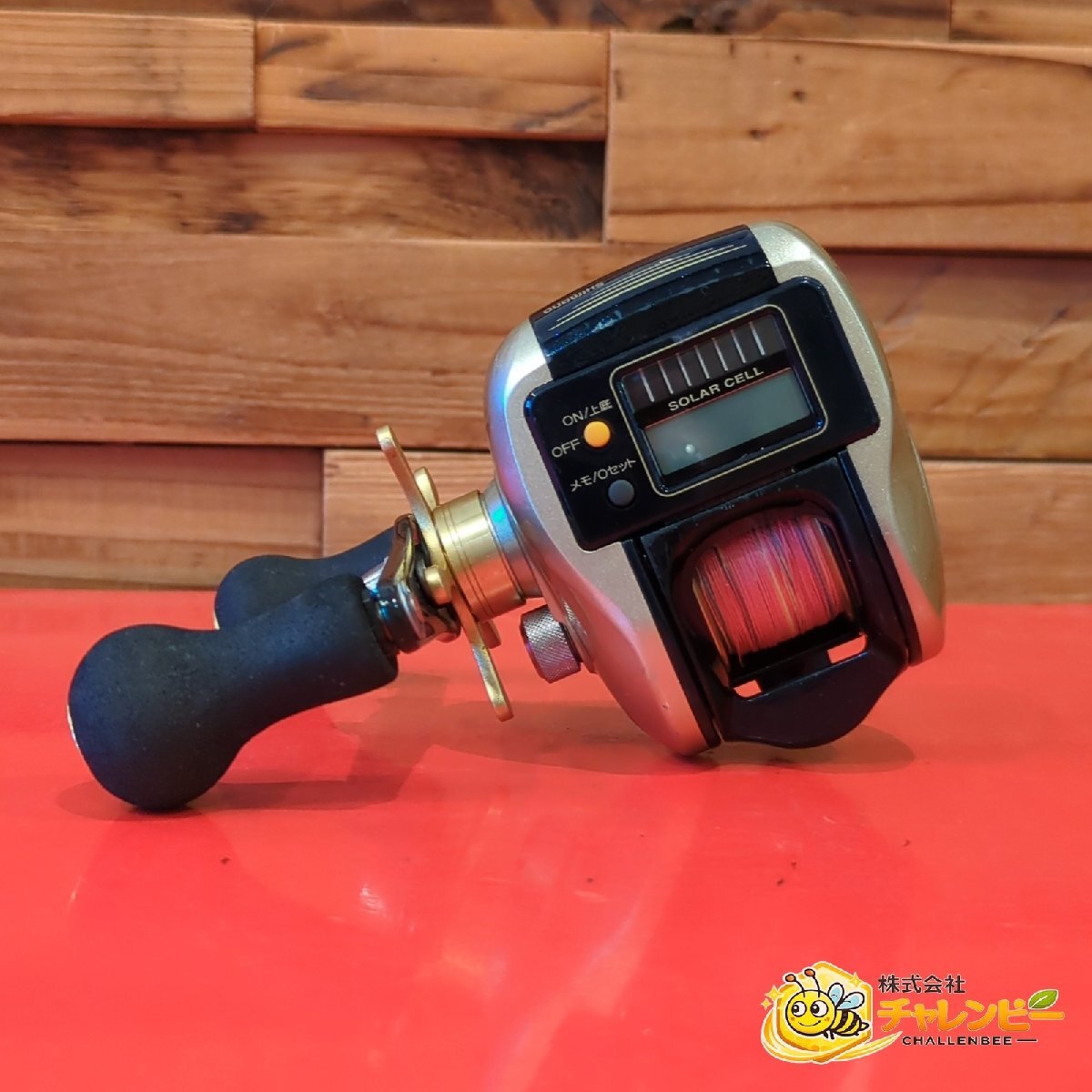 1円～　SHIMANO　シマノ　Quickfire 小船　SC3　401XH　リール　ベイトリール　カウンター付き　左ハンドル　左巻き　船用　船釣り