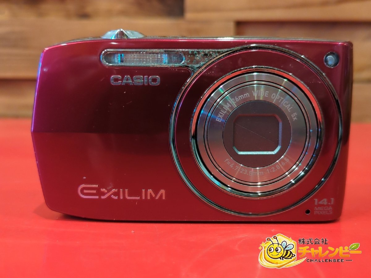 CASIO　EXILIM　EX-Z2000　レッド　光学5倍ズーム　コンパクトデジタルカメラ　動作可