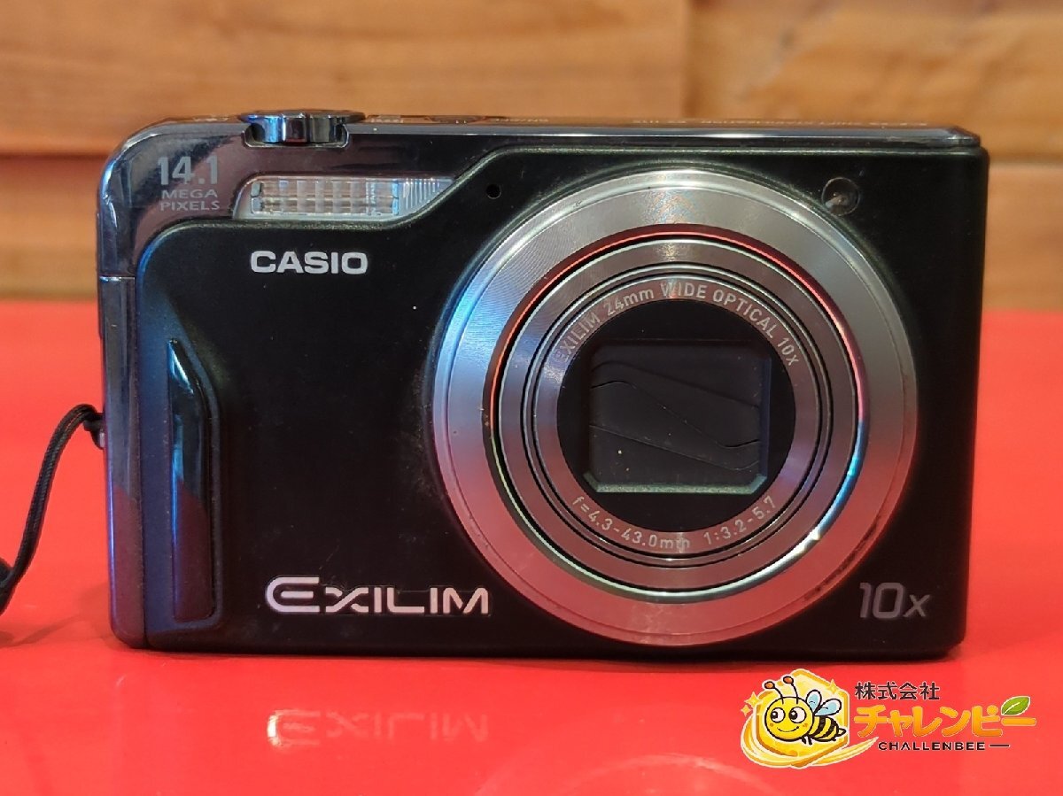 CASIO　EXILIM　EX-H15　ブラック　光学10倍ズーム　コンパクトデジタルカメラ　現状品