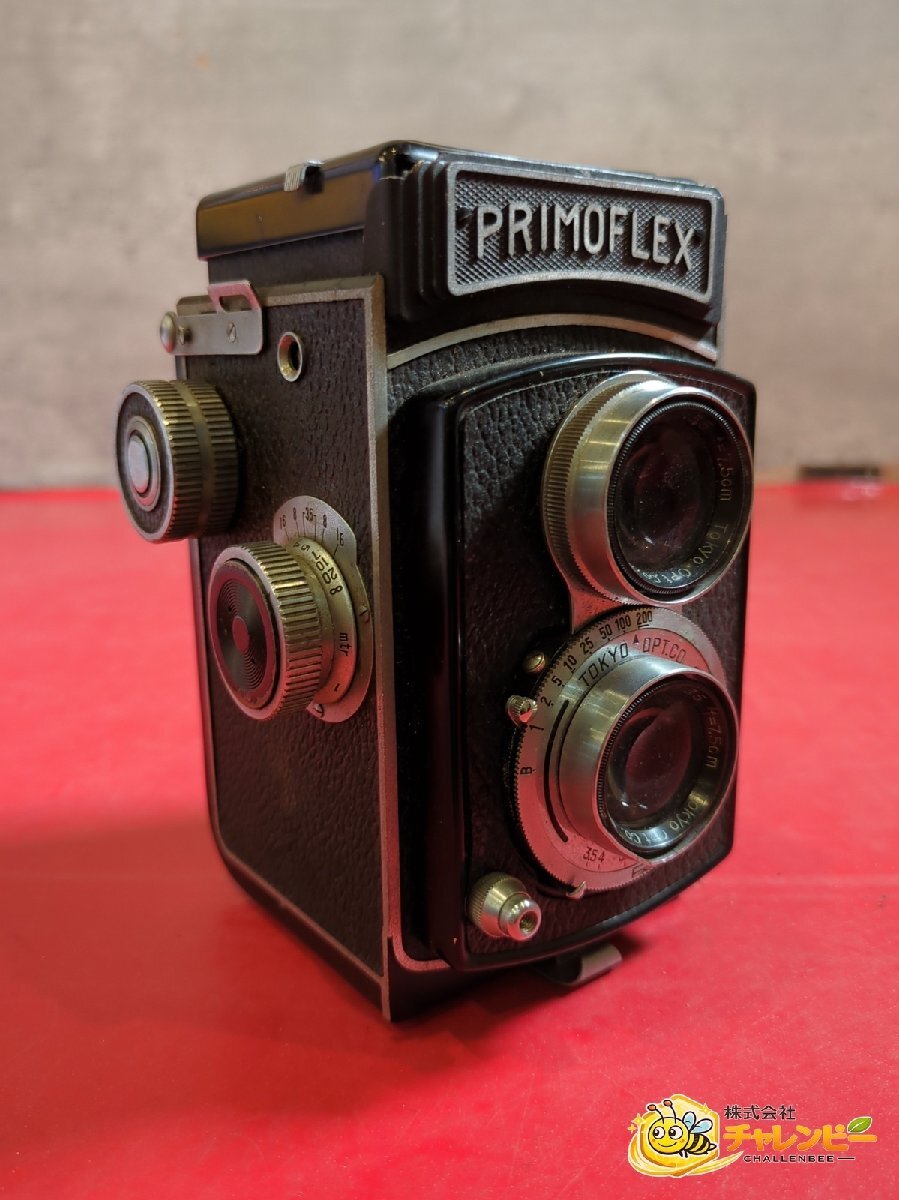 東京光学　PRIMOFLEX　プリモフレックス　Toko 1:3.5 f=7.5cm　二眼レフ　フィルムカメラ　現状品