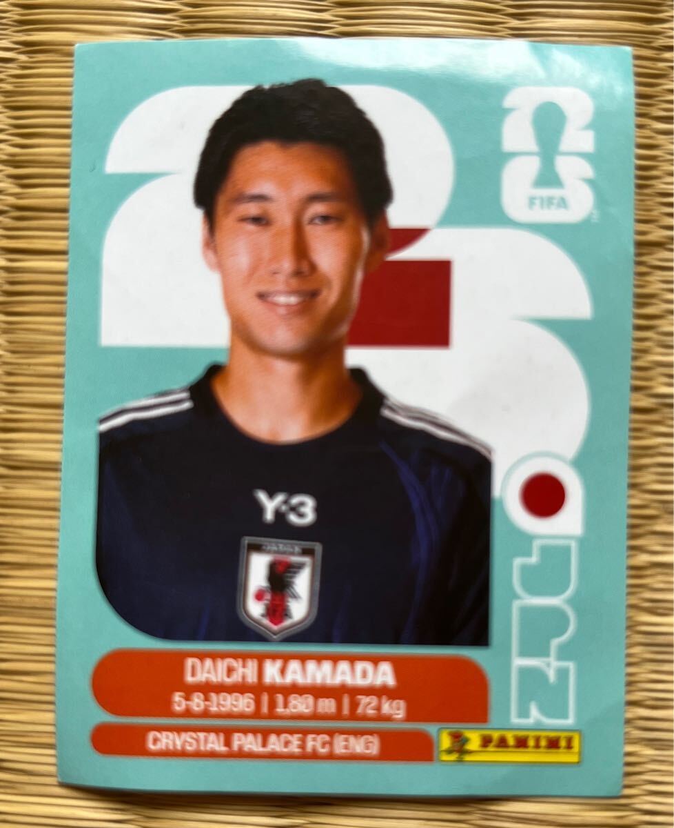 希少！？　PANINI FIFA World Cup 2026 ワールドカップ W杯 Panini 日本代表　鎌田大地　カード　オマケ？！　チップス？　メキシコ　