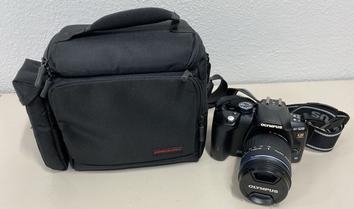 ・【ジャンク品】 OLYMPUS オリンパス デジタル一眼 E-520