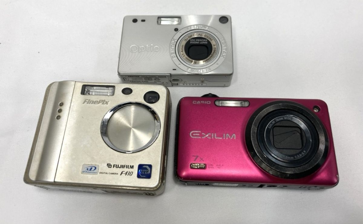 ・【ジャンク品】 CASIO他 デジカメまとめ EX-ZR15他まとめ
