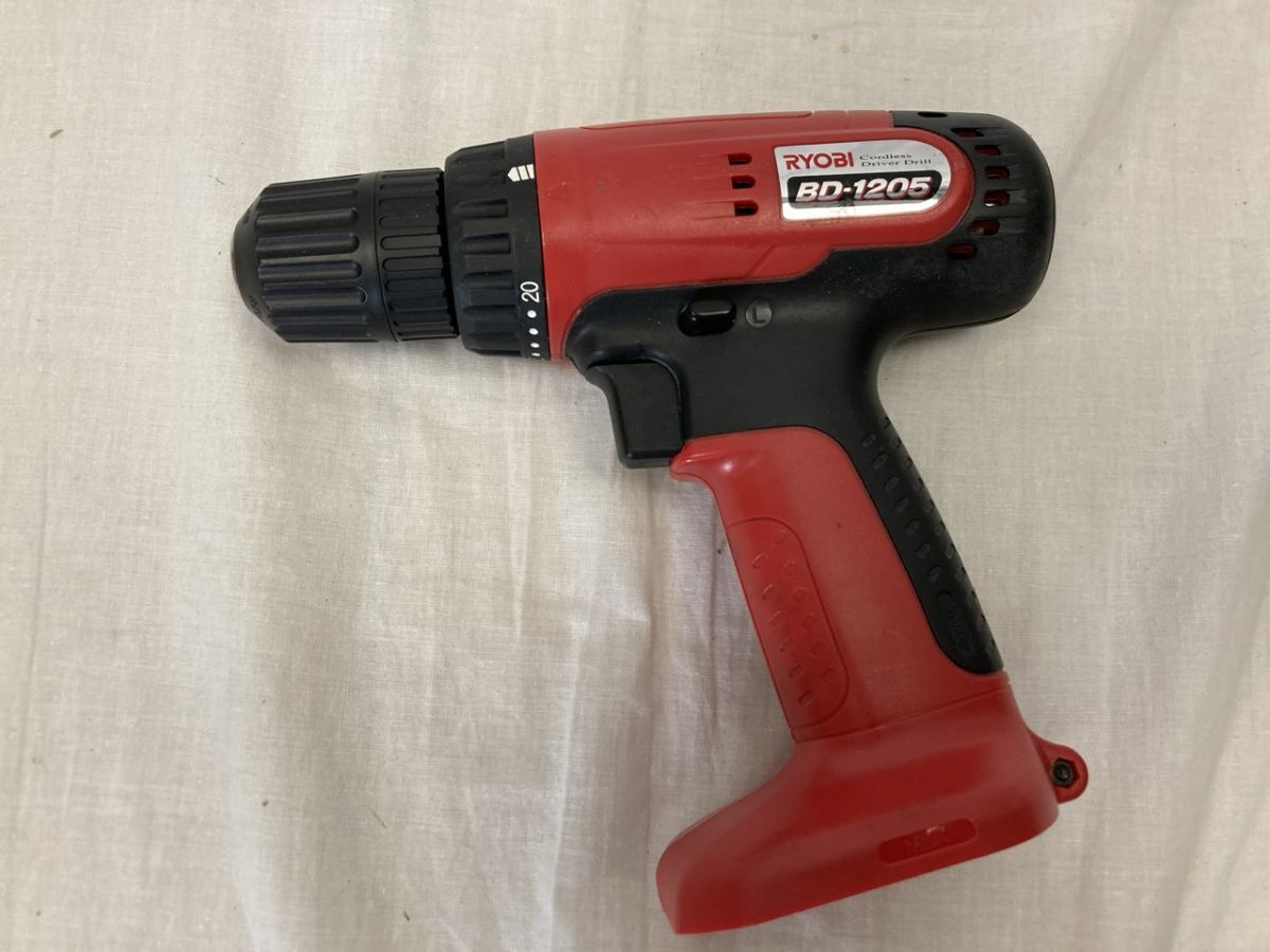 【ジャンク品】 RYOBI ドライバドリル BD-1205KT