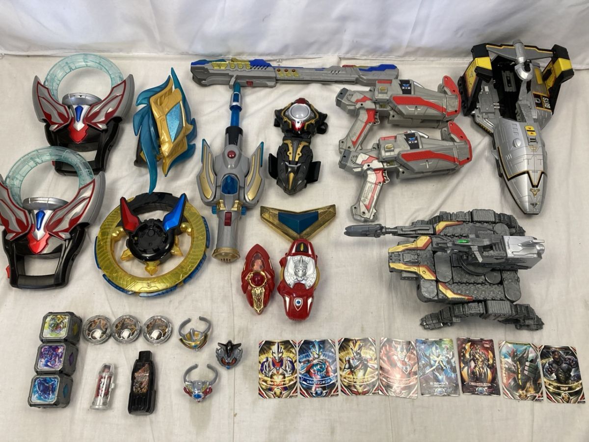 ・【ジャンク品】 バンダイ ウルトラマン まとめ 変身・武器 なりきり玩具 まとめ