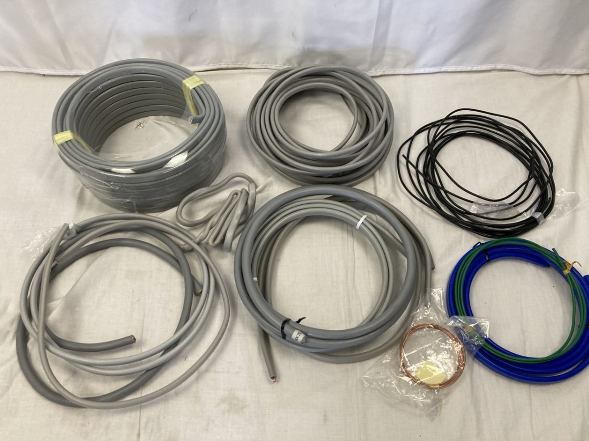 ・【ジャンク品】 銅線・ケーブル約5.0KG