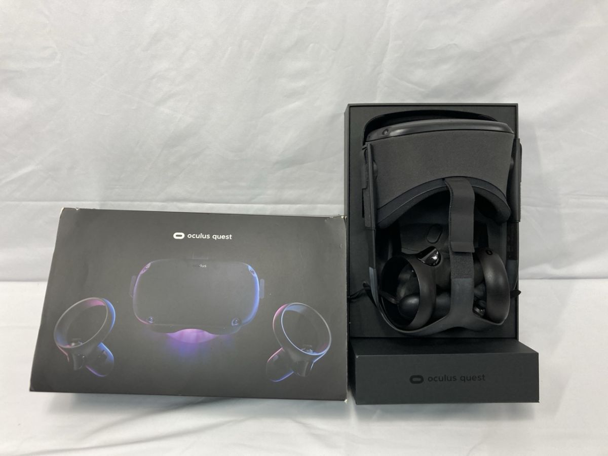 ・【ジャンク品】 OCULUSU QUEST VRヘッドセット S/N 1PAVR2F6469144