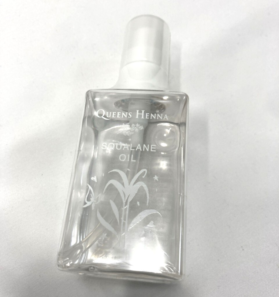 ・【新品】 QUEENHENNA スクワランオイル ヘアオイル・スキンオイル 100ML