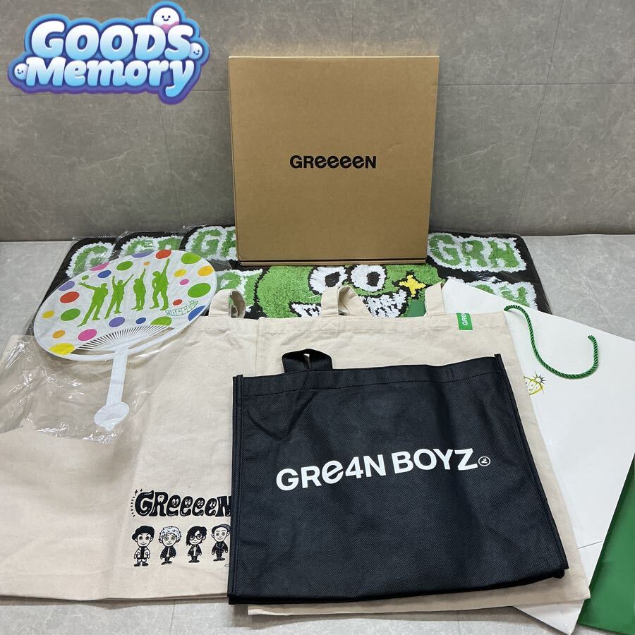 【おまとめ】GReeeeN/グリーン パネル/トートバッグ/ショッパー/マット 同梱×