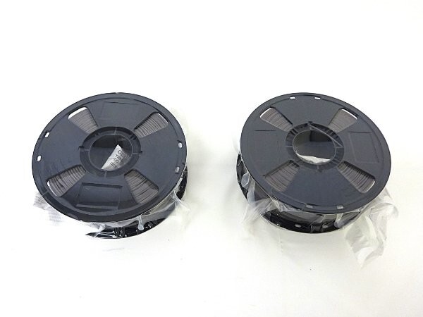 1円スタート CC3D フィラメント PLA Max 1kg 2個セット 3Dプリンター用 1.75mm 高品質 ブラウンホワイト A14405/BP