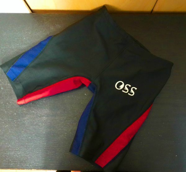 中古品☆オザキスイミングスクール♪トレーニング水着メンズSサイズ　水着＆レオタード３着まで同梱可　出品商品１０点落札送料無料