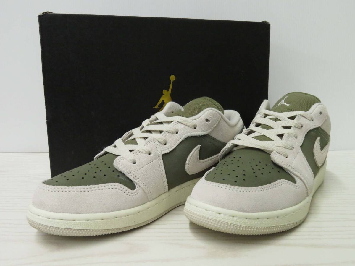 lf67) NIKE AIR JORDAN 1 LOW SE GS ナイキ エアジョーダン1 ロー スニーカー HV4396-201 24cm