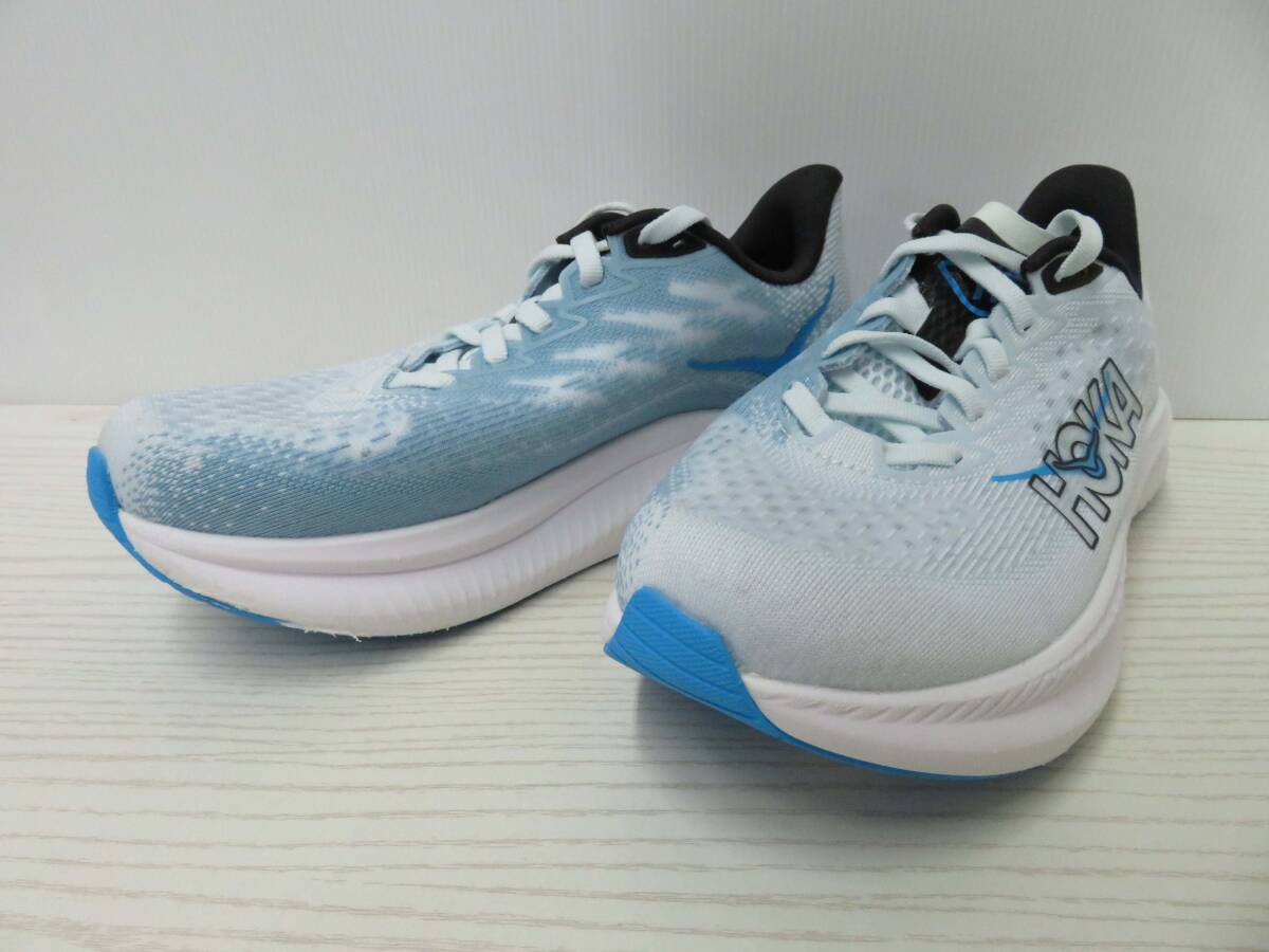lf67) HOKA ONEONE W MACH 6 WIDE ホカオネオネ マッハ 6 ワイド ランニングシューズ スニーカー 24cm 1147834