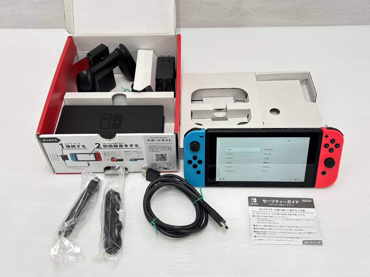 ga26)Nintendo Switch 本体セットHAC-001 ニンテンドースイッチ 任天堂