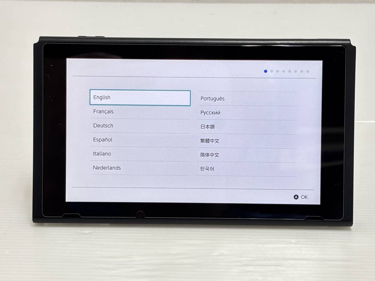 ga26)Nintendo Switch HAC-001 ニンテンドースイッチ 本体のみ 任天堂