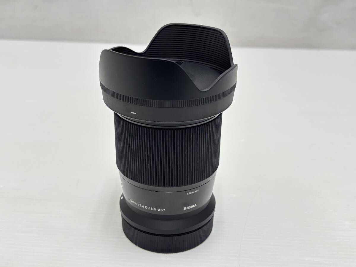kd45) ジャンク SIGMA シグマ 16mm F1.4 DC DN 単焦点レンズ