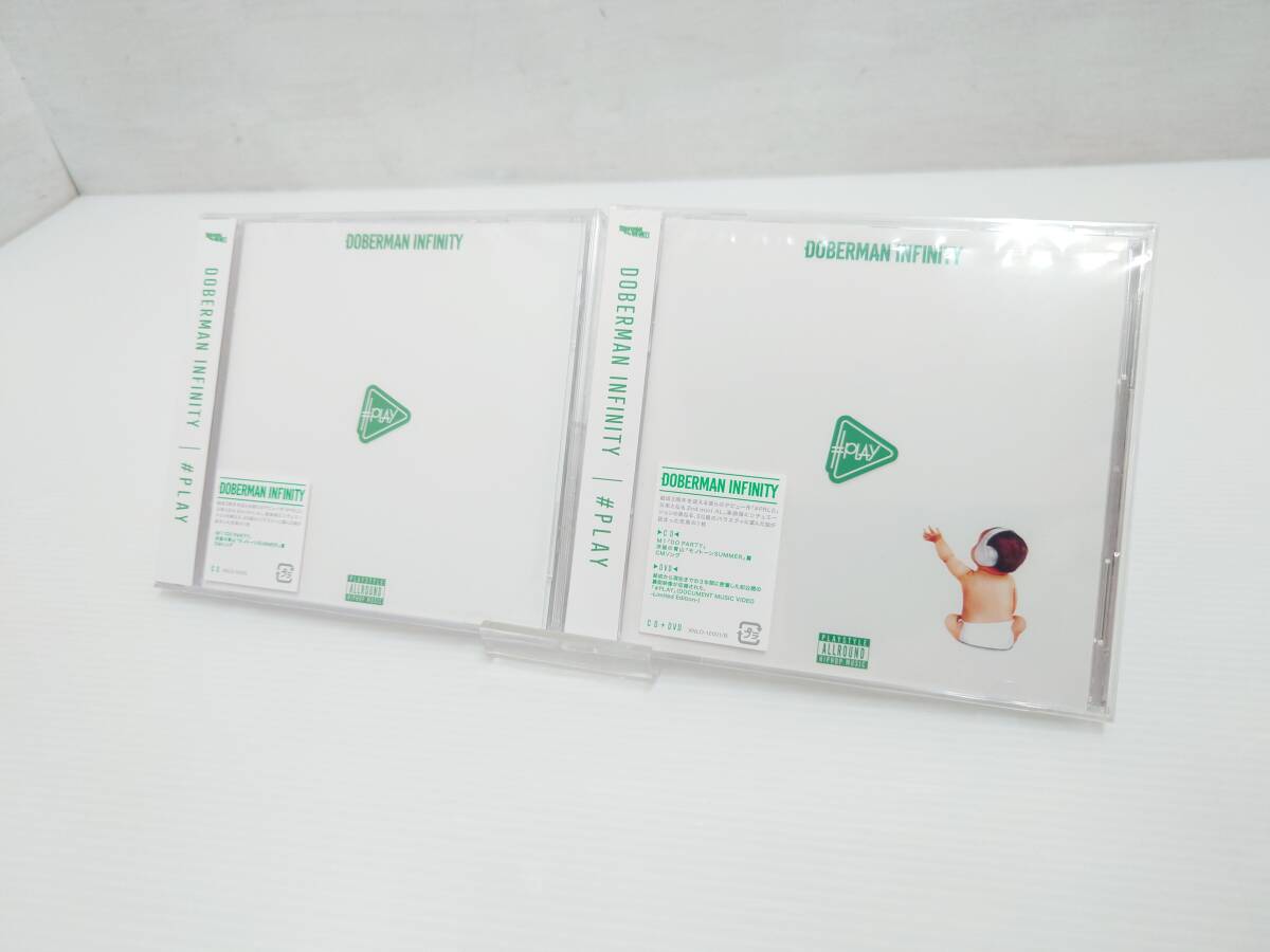 cd14) 未開封 DOBERMAN INFINITY #PLAY XNLD-10002 XNLD-10001/B CD+DVD 